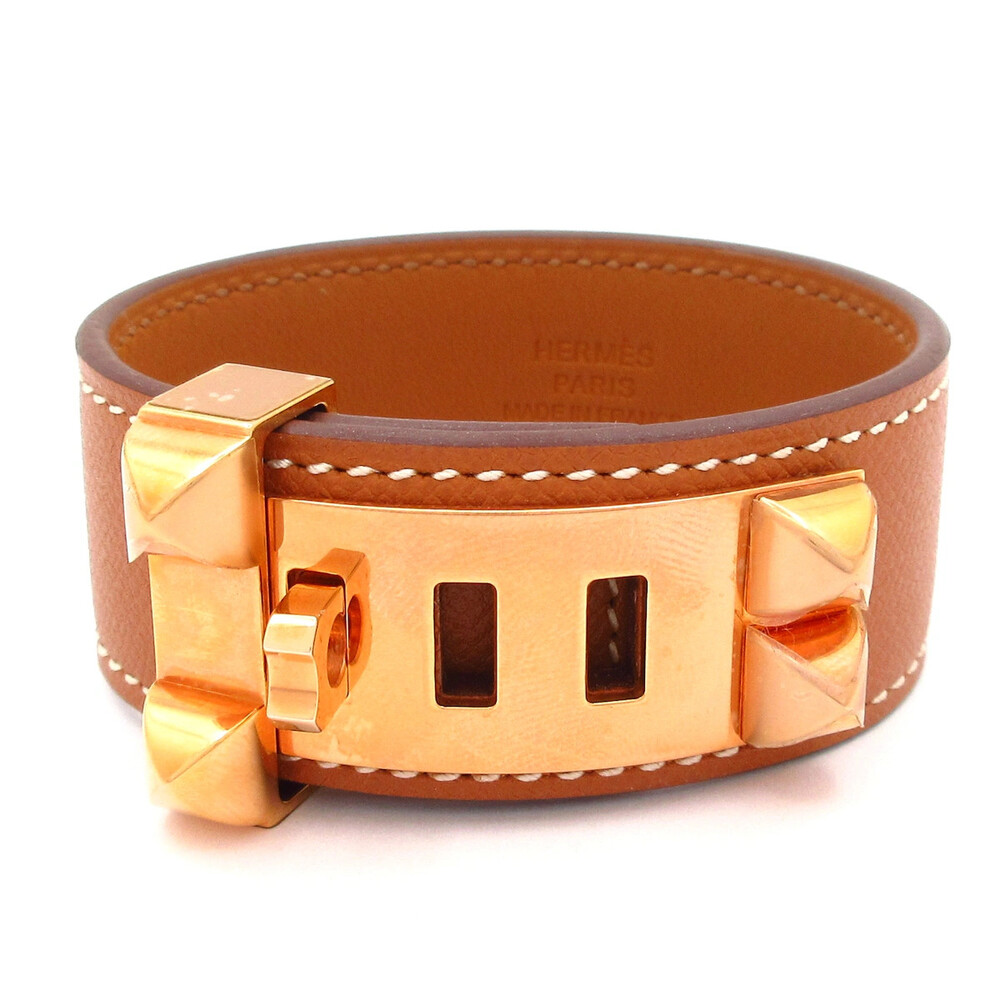 Hermes Collier De Chien Gold Veau Epsom #320286H83B